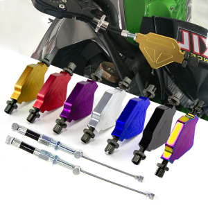 Motorcycle Universal Easy Pull Clutch System Stunt Lever Pull Cable Off-road Dirt Pit Bike For KAWASAKI NINJA KX SUZUKI GSR GSXR