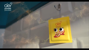 Godrej Aer Pocket Air Freshener 10g – Compact Bathroom Deodorizer Long-Lasting Fragrance