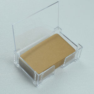 Hộp Đựng Danh Thiếp Acrylic Có Nắp Lật Giá Để Đồ Trong Suốt Để Bàn Hộp Để Đồ Văn Phòng Phẩm Kệ Để Bàn Trong Suốt