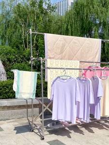 SHUHONG | Expandable Retractable Folding Clothes Drying Rack Large
