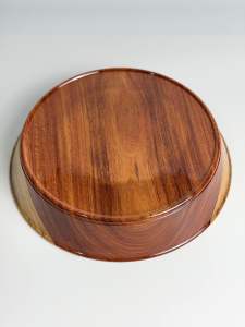 ฝาบาตร ฝาบาตรไม้ประดู่ ทรงมะนาว/หัวเสือ ขอบบัว เงาวับ ขนาด88.59นิ้ว #ฝาบาตรไม้ประดู่ #ฝาบาตร88.5