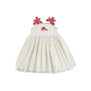 YOEHYAUL | Rural Style Mushrooms Sweet Breathable Dress