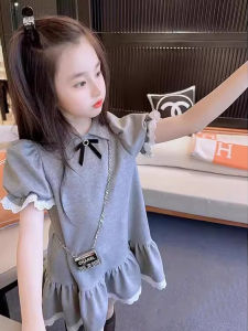 LIREGONGZHU | New Advanced Styling Girl Summer Outfit Dress T-shirt