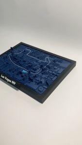 Las Vegas Formula One (F1) Track Home Art Collectible