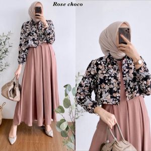 NEW RINARA SET OUTER VIRAL DRESS BLEZER PISAH DRESS OUTER TERLARIS KEKINIAN