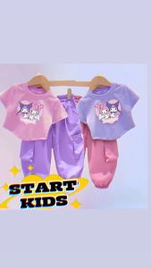 SETELAN ANAK PEREMPUAN TERBARU MOTIF BEAR CELANA CARGO USIA 1-5 TAHUN/PAKAIAN ANAK CEWEK COD BAYAR DITEMPAT