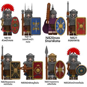 Ancient Roman Soldier Assembly Block Figure Toy
