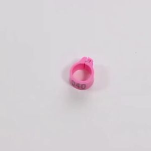 100Pcs Pegion clip ring with number Birds Plastic Dove clip ring Pigeon accessories