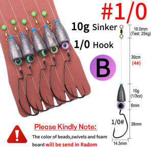 5pcs/set Carolina Rig Kit Crank Fish Hook Spinner Blades Texas Rigs for Snapper Bass Fishing Carp Fishing Hair Rigs Boilies Bait