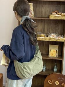 Túi Đeo Vai Đơn Giản Nhẹ Túi Đeo Chéo Túi Đeo Chéo Kiểu Bánh Bao Túi Đeo Chéo Thường Ngày Túi Đeo Chéo Bằng Vải Cho Nữ