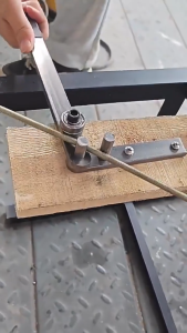 💥เครื่องมือช่าง💥ชุดเครื่องดัด  อุปกรณ์ดัดลวดเหล็กด้วยมือขนาดเล็ก เครื่องดัดอเนกประสงค์90องศา