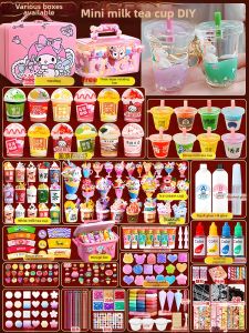 DIY Mini Milk Tea Cup Craft Kit Toy