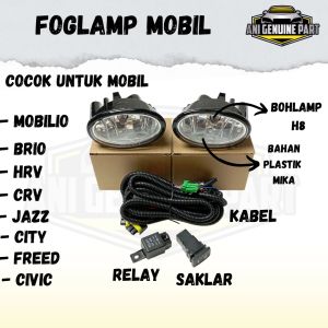 FogLamp / Fog Lamp Honda Mobilio Brio Jazz CRV HRV Civic City Freed 2003-2007 ORIGINAL