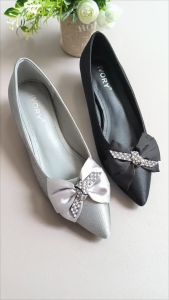 IVORY Sepatu Wanita Heels Satin 3cm IV58-P75
