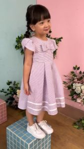 Jenie Baju Dress Anak Cewek Perempuan Lebaran 1-12 Tahun 4394