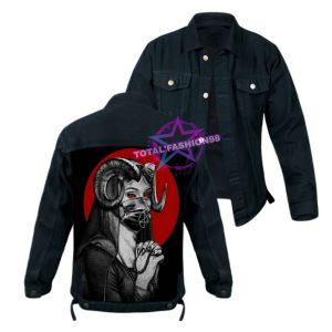 jaket jeans pria blackprint M - XXXL oversize jaket denim distro