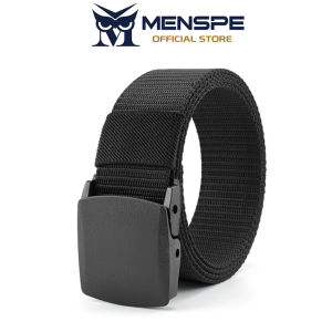 MENSPE เข็มขัดผู้ชายเข็มขัดไนล่อนกลางแจ้งเข็มขัดปรับได้ฟรีสายรัดเอวไนลอนเข็มขัดกางเกงผ้าแคนวาสสำหรับกีฬาเยาวชนที่เรียบง่ายเข็มขัดไนลอนอย่างดีปรับได้ความแข็งแรงสูงเข็มขัดกลางแจ้ง