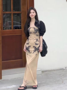 Ice Silk Sun Protection Clothing Shirt Female Summer New French Style Small Waistcoat Sling Dress Outer Shawl Cardigan Thin Outerwear