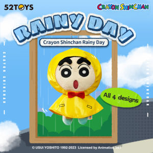52TOYS CRAYON SHINCHAN Rainy Day -Shin/Shiro Pendent Ornament