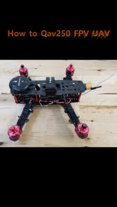 FRAME Qav250 FPV UAV คาร์บอนไฟเบอร์