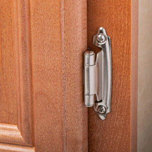 MaxPlus【Ready in Stock】 2Pcs Self-Closing Cabinet Hinges for Secure Home Storage