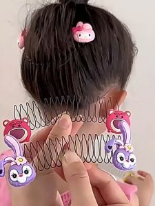 Payoe Sirkam Rambut Anak Lucu Motif Karakte Aksesoris Rambut Anak