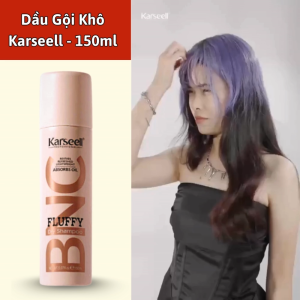 Dầu Gội Khô Karseell Dry Shampoo 150ml  Giúp làm sạch tóc tức thì  Hết bếch dính  Tiện Lợi Nhanh Chóng .