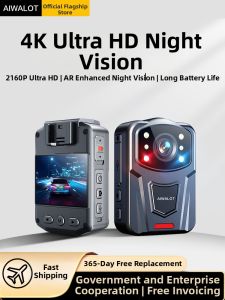 AIWALOT | 4K Night Vision Chest Mounted Law Enforcement Recorder
