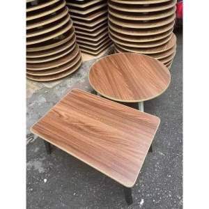 Bàn xếp đa năng vân gỗ Chân nhựa(Bàn xếp học sinh)