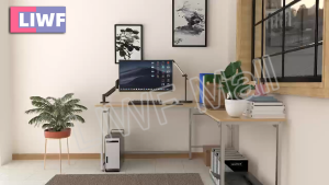 ขาตั้งจอมอนิเตอร์ รับน้ำหนัก 9kg หมุนได้ 360° ก้มเงยได้ รองรับจอ 17–32 นิ้ว ขาตั้งจอคอมพิวเตอร์