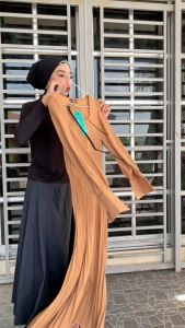 Dreamtale Baju Wanita Gaun Labuh Muslimah Aalina Muslimah Wear Classy Dress Muslimah Dress Maxi Dress Abaya Jubah Muslimah Muslim Dress Baju Melayu WCO072