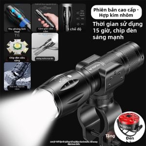 CRISPI | Đèn Đuốc Dài Ngày Sáng Chói Cho Xe Đạp