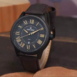 Premium✅PROMO Original WATCH Fashion TERLARIS Jam Tangan Kasual ANALOG Mewah JONAS JASMIN New JJ-5399M Series PRIA Tali KULIT |LEATHER STRAP| Diameter : 46 cm TANGGAL AKTIF✔️Free BOX Exclusive & BATERAI Cadangan WATER RESIST [TAHAN AIR] ✅DIPAKAI BERENANG