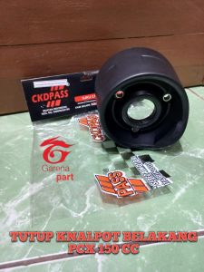 cover tutup knalpot moncong knalpot pcx 150 cc ckdpass high quality