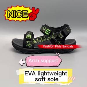 Kids Outdoor Non-Slip Sandals Boys Summer Fashion Beach Shoes Children Breathable Casual Walking Sandials