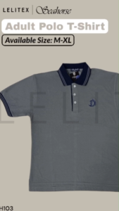 [Lelitex] Men Tipping Collar Honeycomb Polo T-Shirts with Tipping Cuff and Embroidery Logo - 210gsm - M L XL
