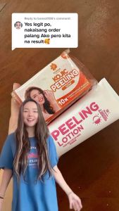 Rosmar Peeling Lotion Original with Niacinamide Soap Kagayaku Peeling Lotion Original Kojic Soap