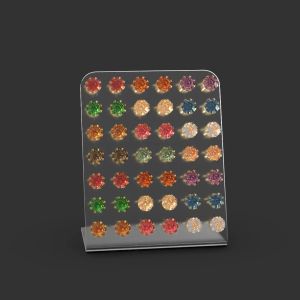 Tempat Penyimpanan Anting Minimalis: Rak Akrilik & Display Stand