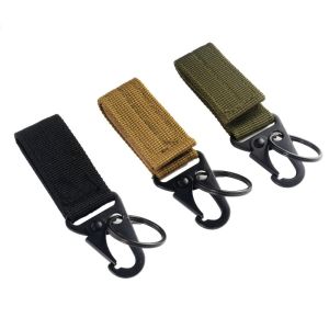 Outdoor Tactical Keychain Hiking Bag Accessories Multi-functional Webbing Eagle-beak Hook Hiking Hook