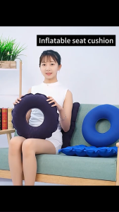 Inflatable Cushion Elderly Anti Bedsore Decubitus Wheelchair Seat Cushions Anti-Hemorrhoids Office Seat Cushion