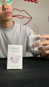 TaffHOME Steker Pintar Smart Plug WiFi EU Plug 16A with Monitoring Function - S21 - White