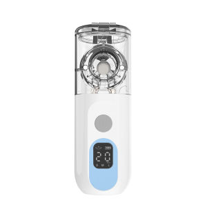 AiQUE Rechargeable Nebulizer 3.5μm Adjustable LED Display Medical Silent Ultrasonic Inhaler Timing Steam Device Adult child