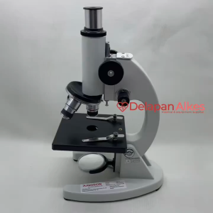 Jungson Microscope Monocular XSP-12 Biologis Mikroskop Monokuler 500X Free Casing Koper Penyimpanan