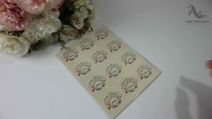 60Pcs Thank You Sticker 3.5 cm TY007