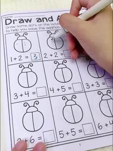 32-Page Preschool & Kindergarten Math Workbook: Addition & Subtraction with Fun Illustrations and Activities
