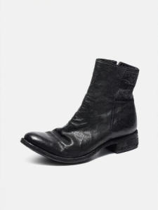 dreambox | Handmade Vintage Sharp Toe Leather Boots for Men