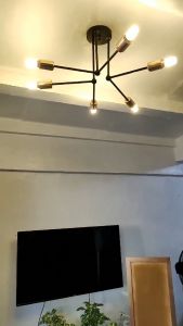 YHLAMP Nordic Chandelier Ceiling Lamp: Modern Design Living Room Light