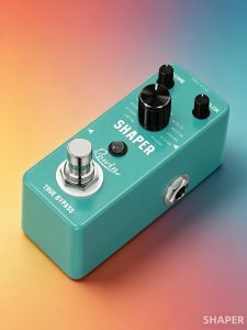 Rowin LEF-3802 Shaper Tủ Mô Phỏng Bàn Đạp True Bypass 11 Amp Hiệu Ứng Guitar Ambidextrous Điều Khiển Bằng Chân Cho Đàn Guitar Điện