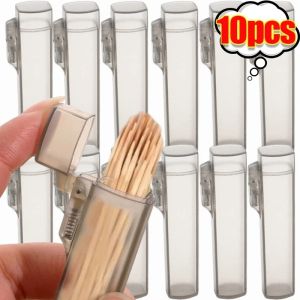 Portable Toothpick & Cotton Swab Storage Solutions