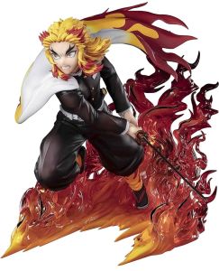TAMASHII NATIONS Demon Slayer: Kimetsu no Yaiba - Kyojuro Rengoku Flame Hashira Original Bandai Spirits Figuarts packing secure